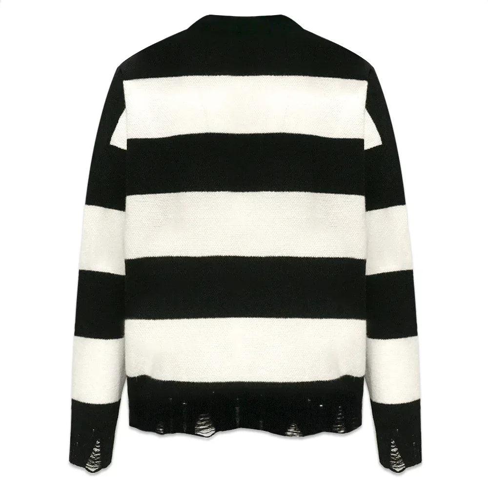 Stripe Knit Sweater - REPRESENT - VENTURER