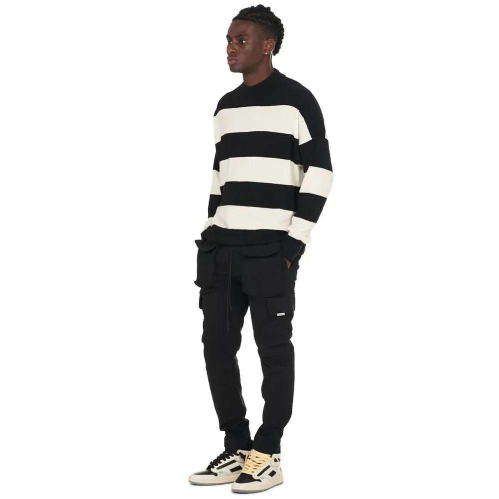 Stripe Knit Sweater - REPRESENT - VENTURER