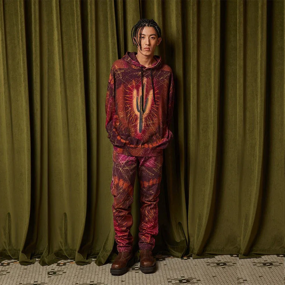 Cactus Printer Hoodie - SALUTE - VENTURER