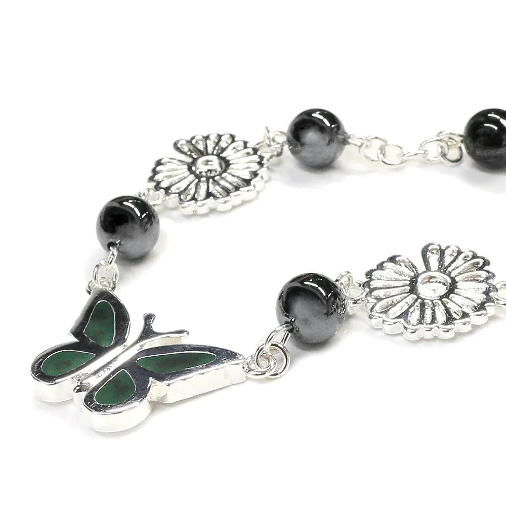 Emerald Butterfly Black Angel Necklace - STUGAZI - VENTURER