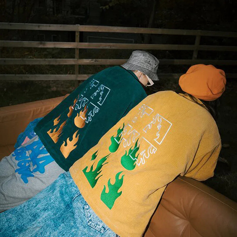 Flaming Corduroy Jacket - TAKA ORIGINAL - VENTURER