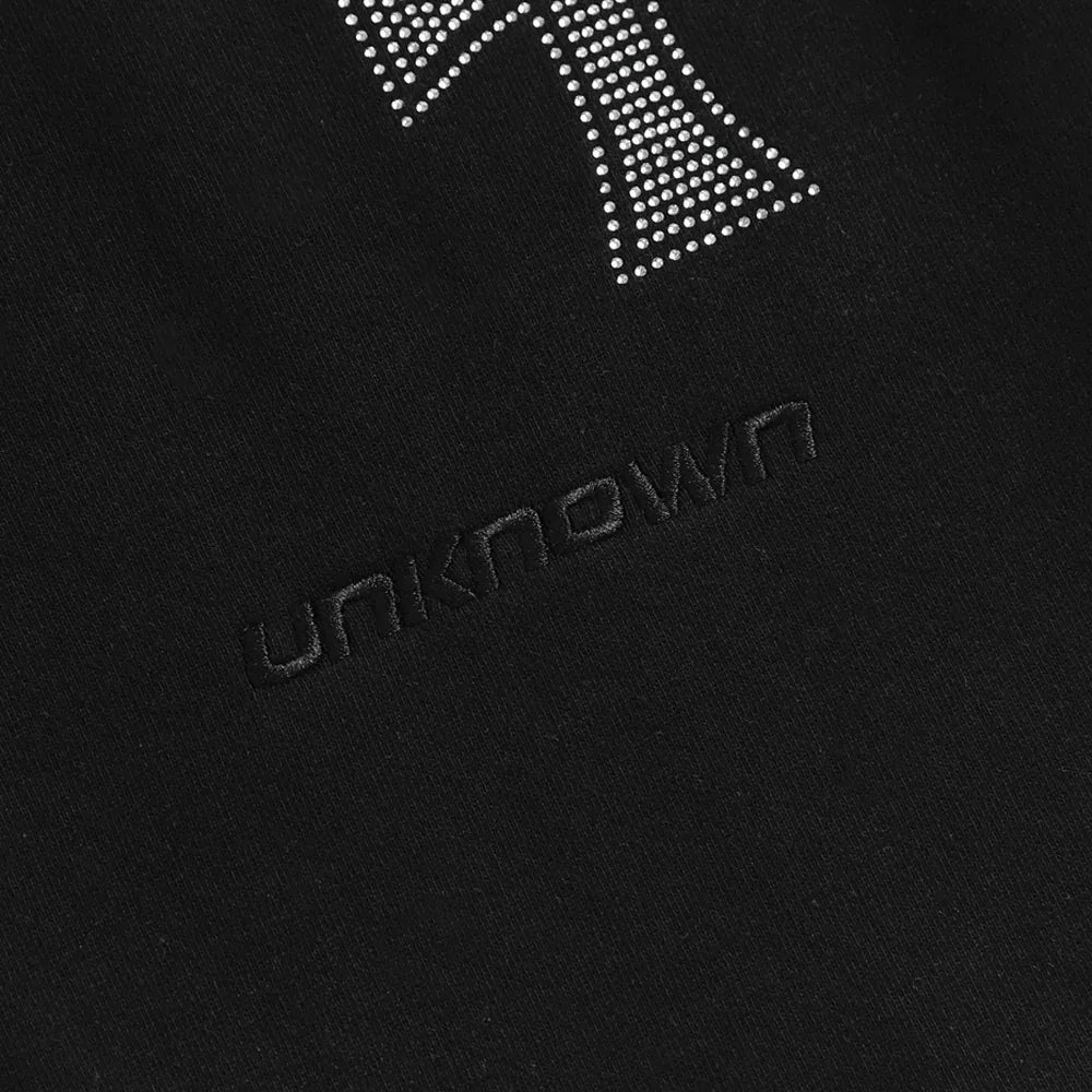 Cross Rhinestone Joggers - UNKNOWN LONDON - VENTURER