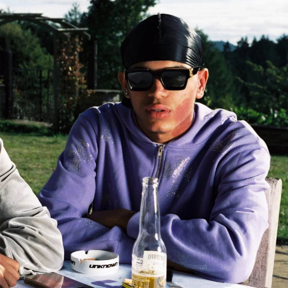 Cross Rhinestone Joggers - UNKNOWN LONDON - VENTURER