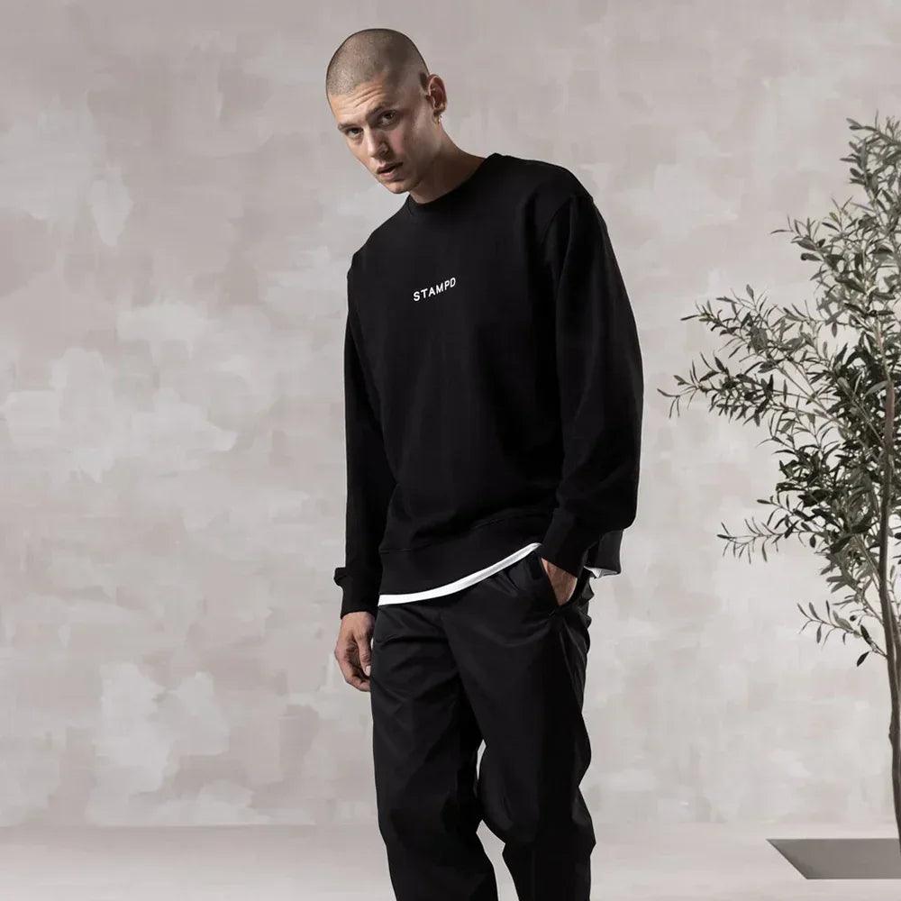 Classic Logo Crewneck Sweatshirt - STAMPD - VENTURER