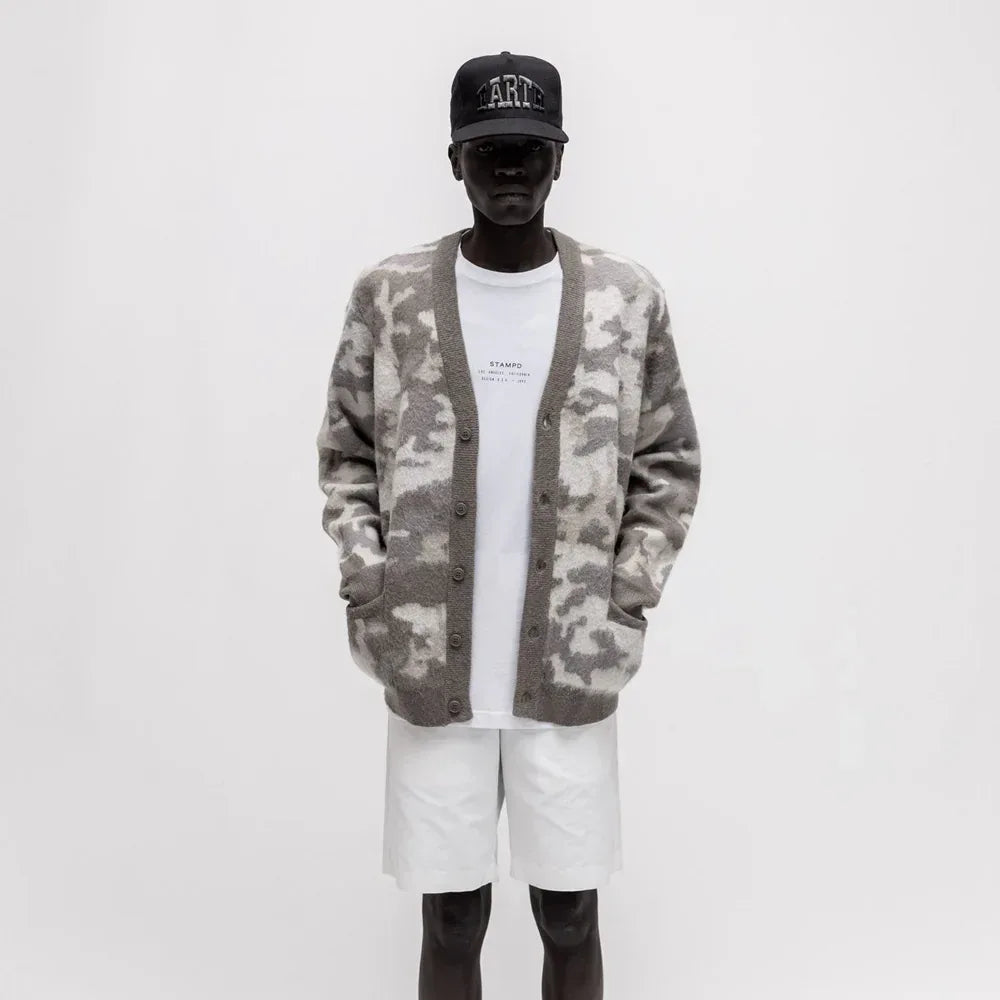 Camo Cardigan - STAMPD - VENTURER