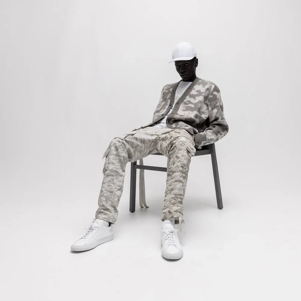 Camo Cardigan - STAMPD - VENTURER