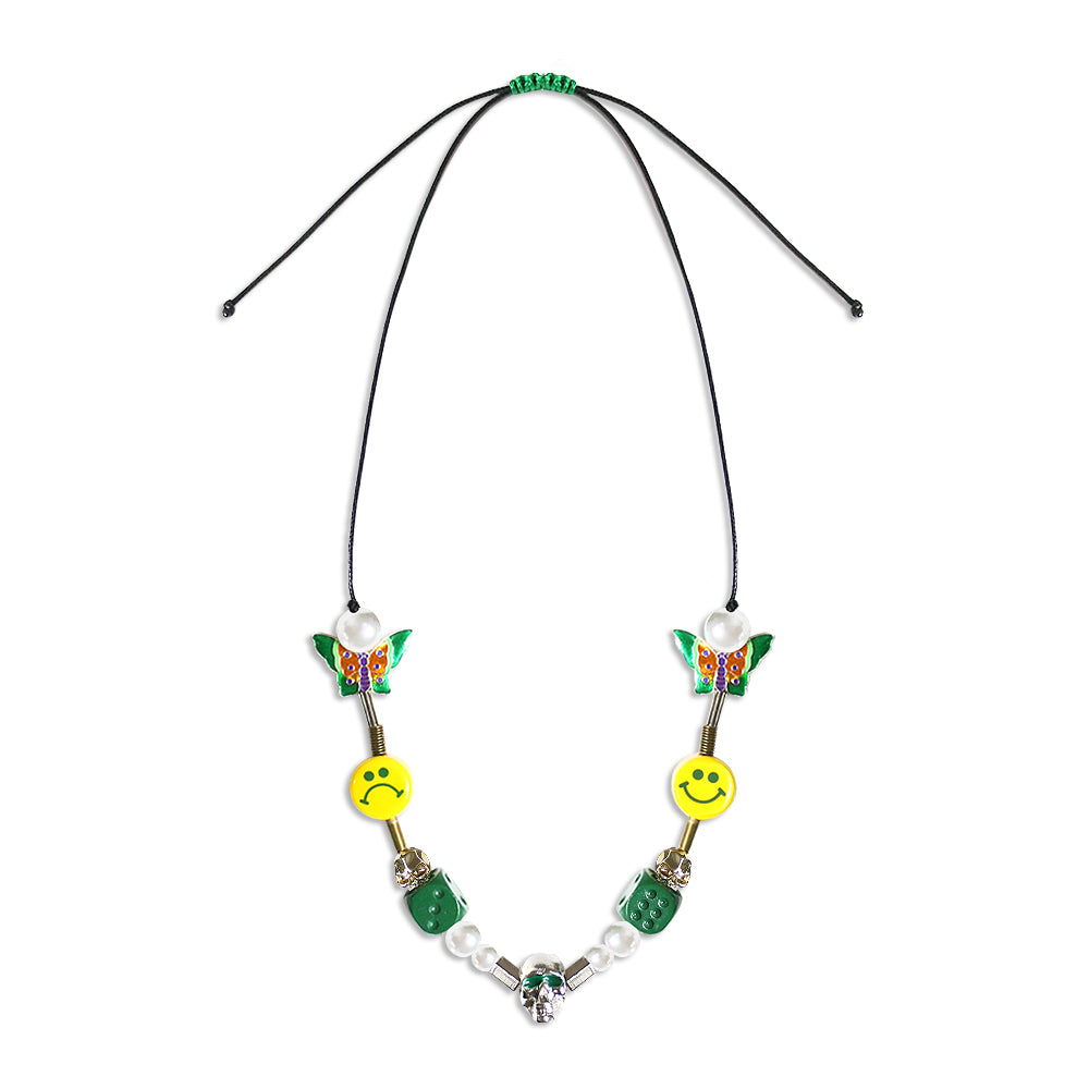 EVAE Smiley Pearl Necklace