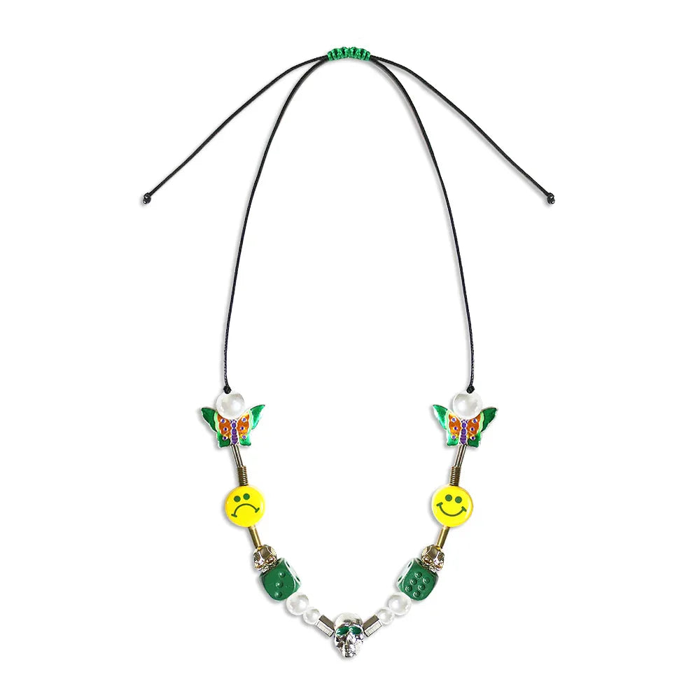 EVAE Smiley Pearl Necklace - EVAE MOB - VENTURER