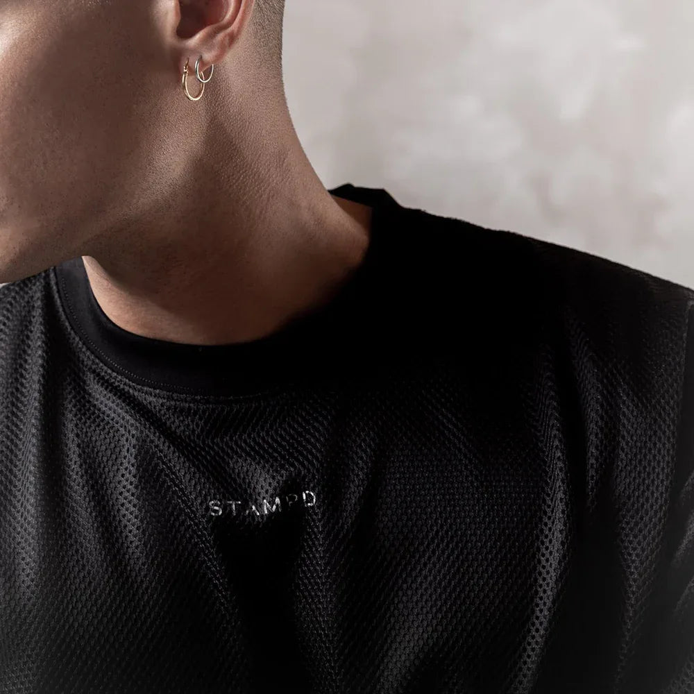 Layered Mesh Tee - STAMPD - VENTURER