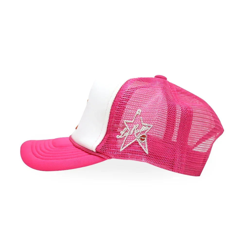 NY Is Kissing Me Trucker Hat - LA ROPA - VENTURER