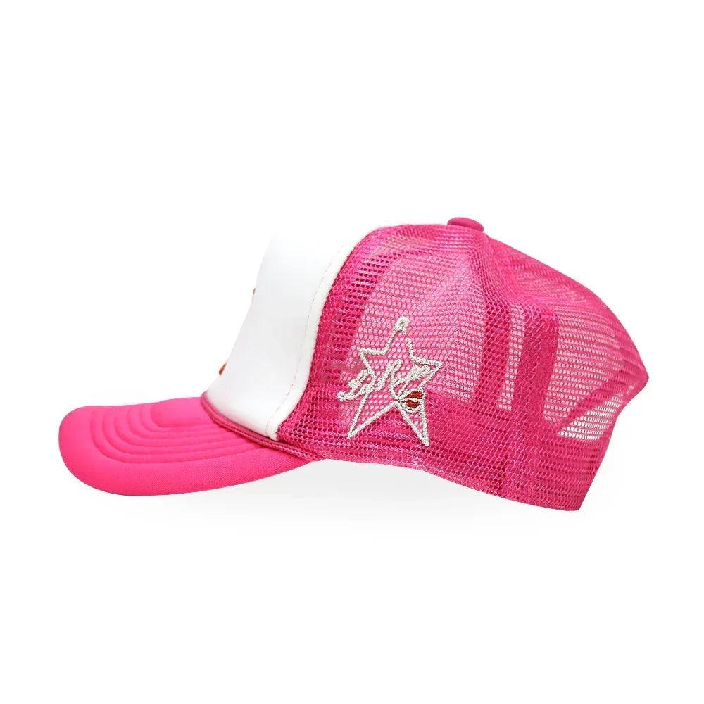 NY Is Kissing Me Trucker Hat - LA ROPA - VENTURER