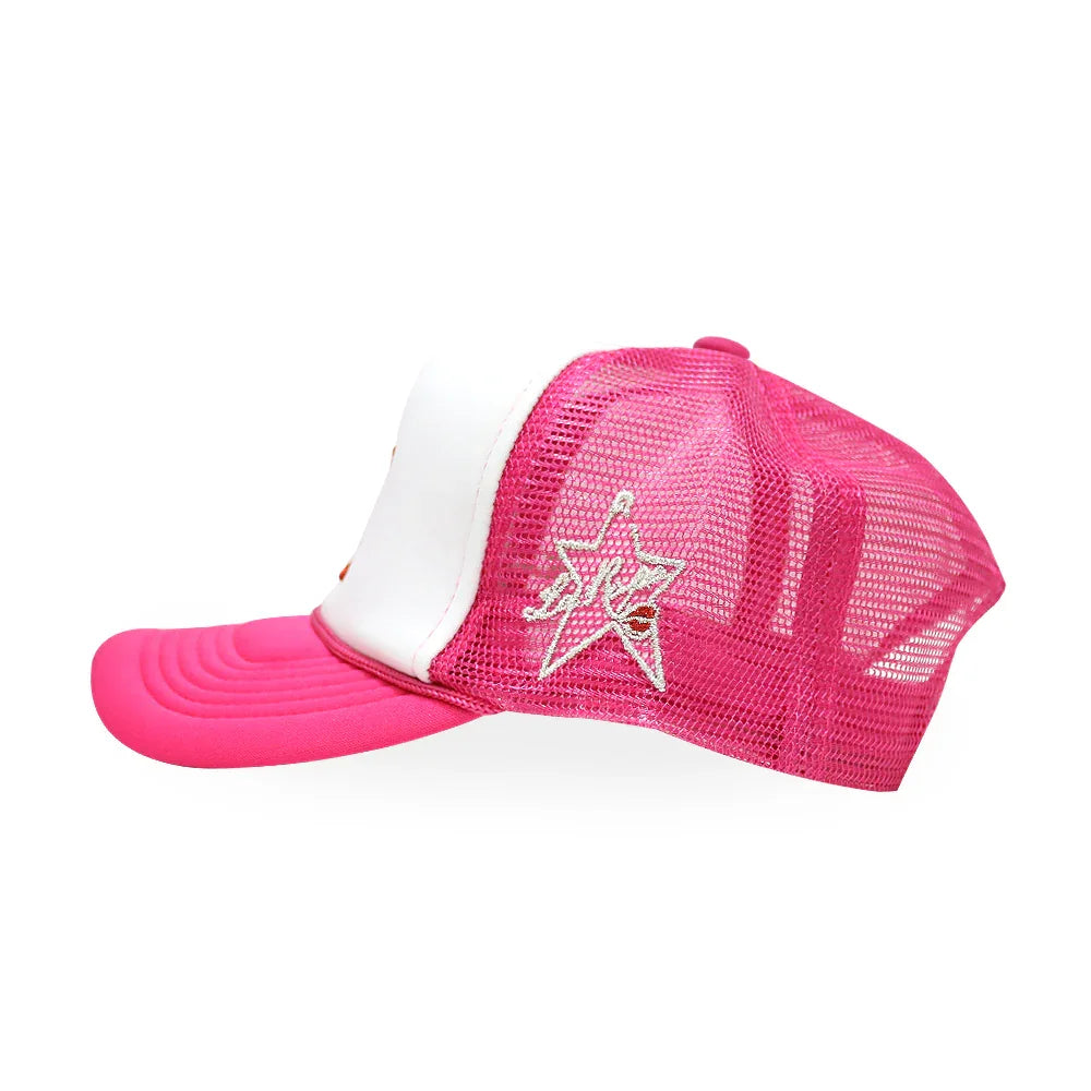 NY Is Kissing Me Trucker Hat - LA ROPA - VENTURER