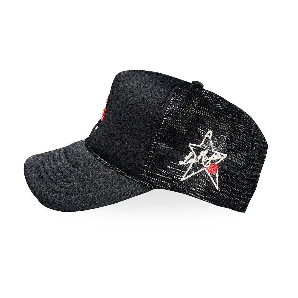 NY Is Kissing Me Trucker Hat - LA ROPA - VENTURER