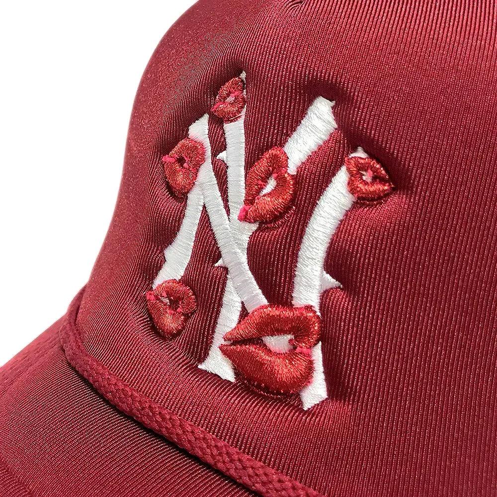NY Is Kissing Me Trucker Hat - LA ROPA - VENTURER