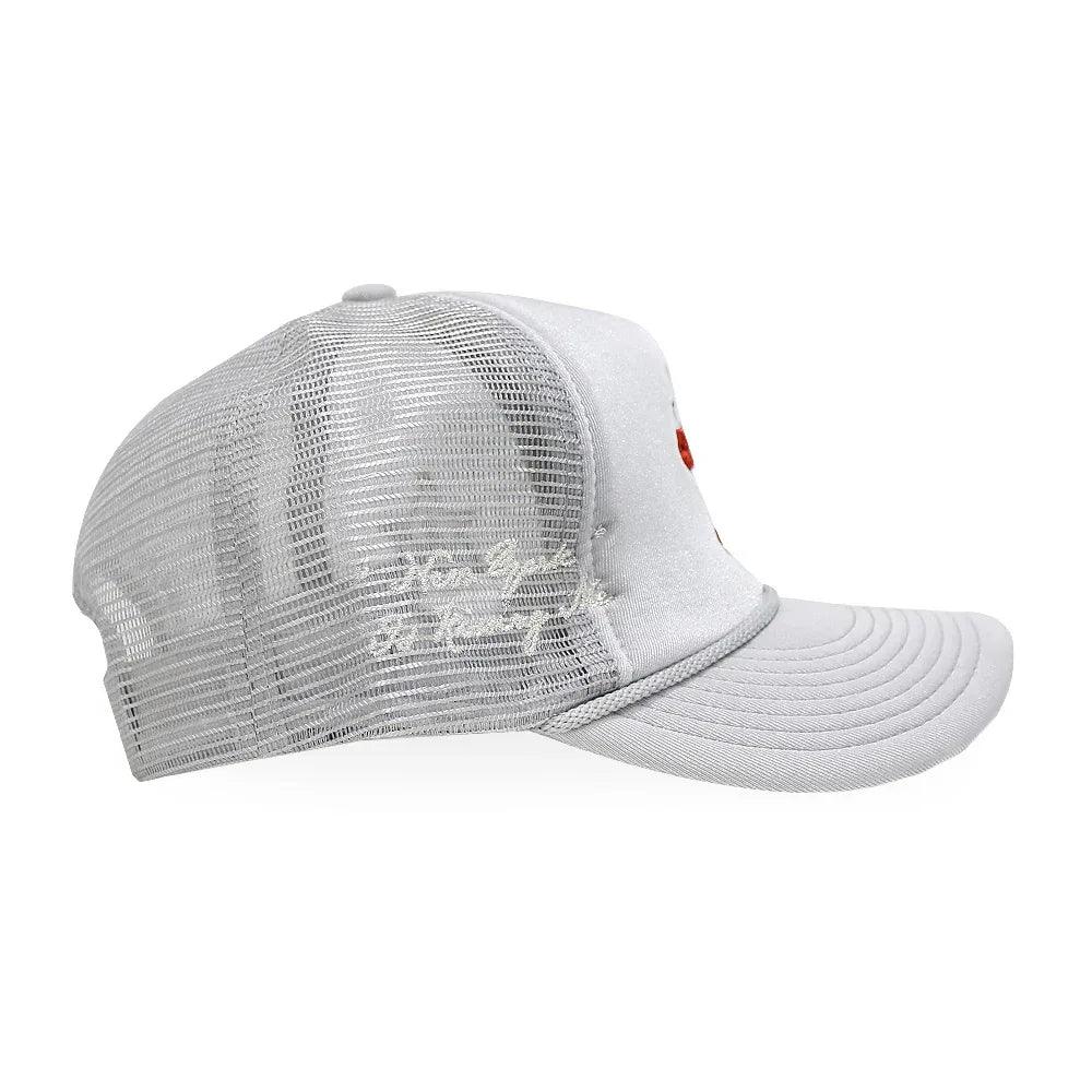 NY Is Kissing Me Trucker Hat - LA ROPA - VENTURER