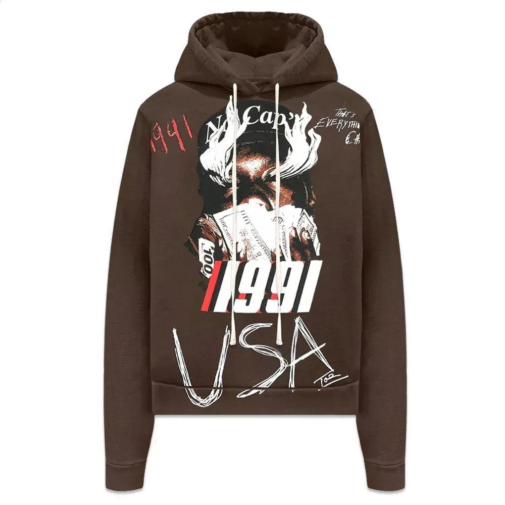 1991 Cropped Hoodie - LAUNDERED WORKS CORP - VENTURER