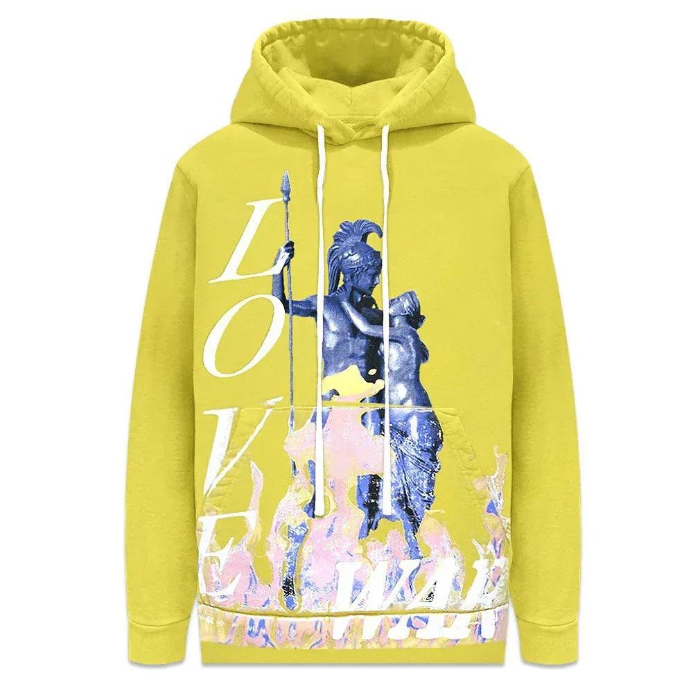 Love & War Relaxed Hoodie - LAUNDERED WORKS CORP - VENTURER