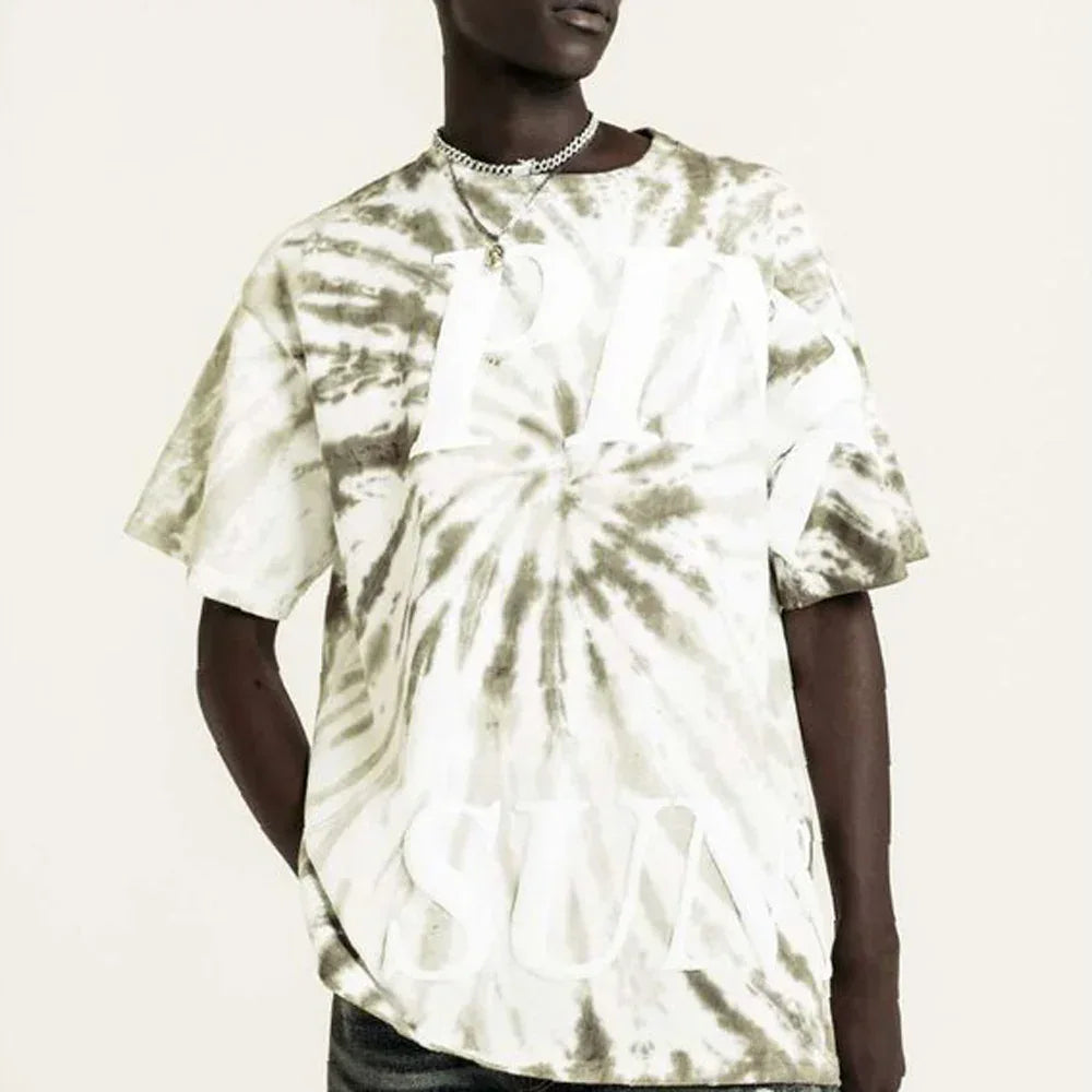 Pink Sunset Tie Dye T-Shirt - LAUNDERED WORKS CORP - VENTURER