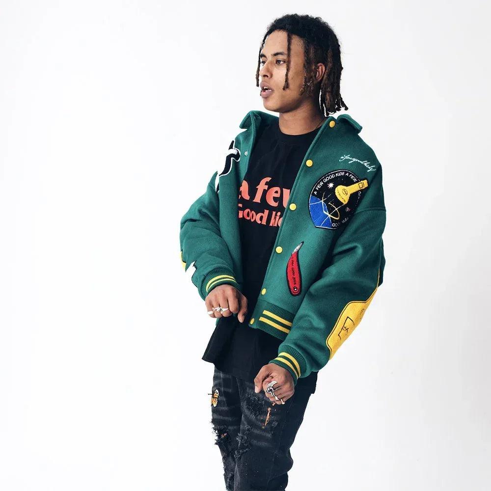Rocket Collage Jacket - A FEW GOOD KIDS - VENTURER
