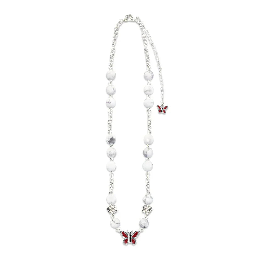 White Turquoise Angel Necklace - STUGAZI - VENTURER