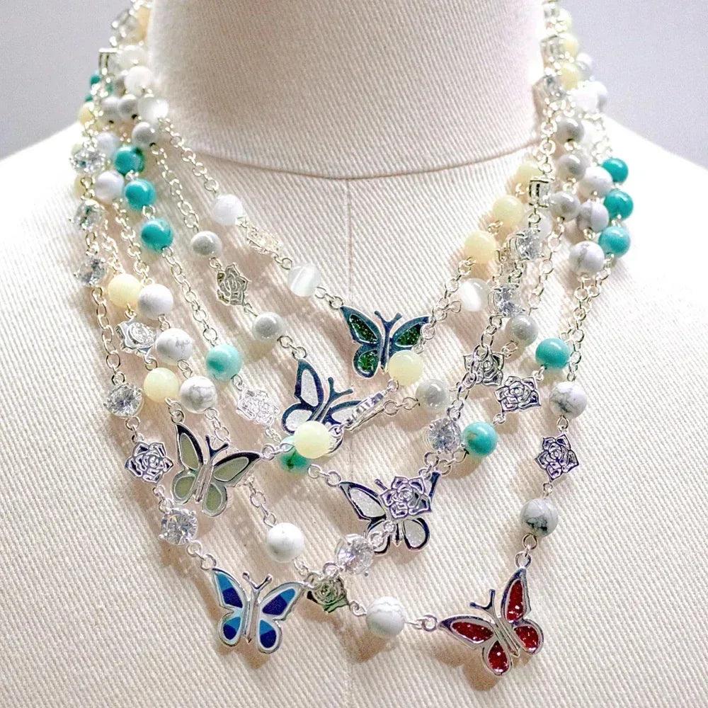 White Turquoise Angel Necklace - STUGAZI - VENTURER