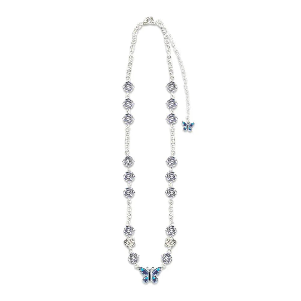 White Zirconia Angel Necklace - STUGAZI - VENTURER