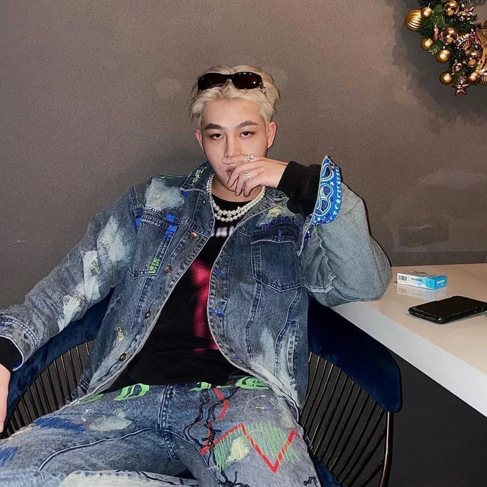 EVAE Destroy Denim Jacket - EVAE MOB - VENTURER