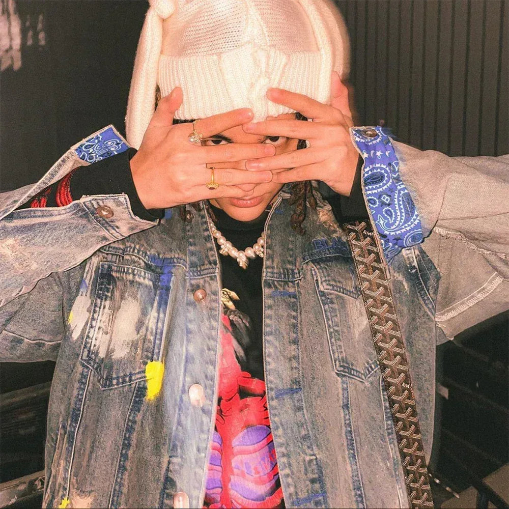 EVAE Destroy Denim Jacket - EVAE MOB - VENTURER