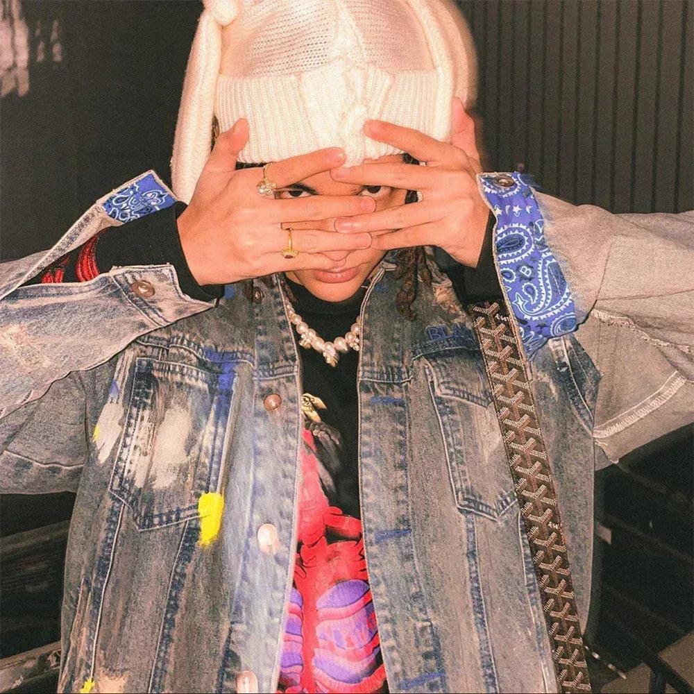 EVAE Destroy Denim Jacket - EVAE MOB - VENTURER