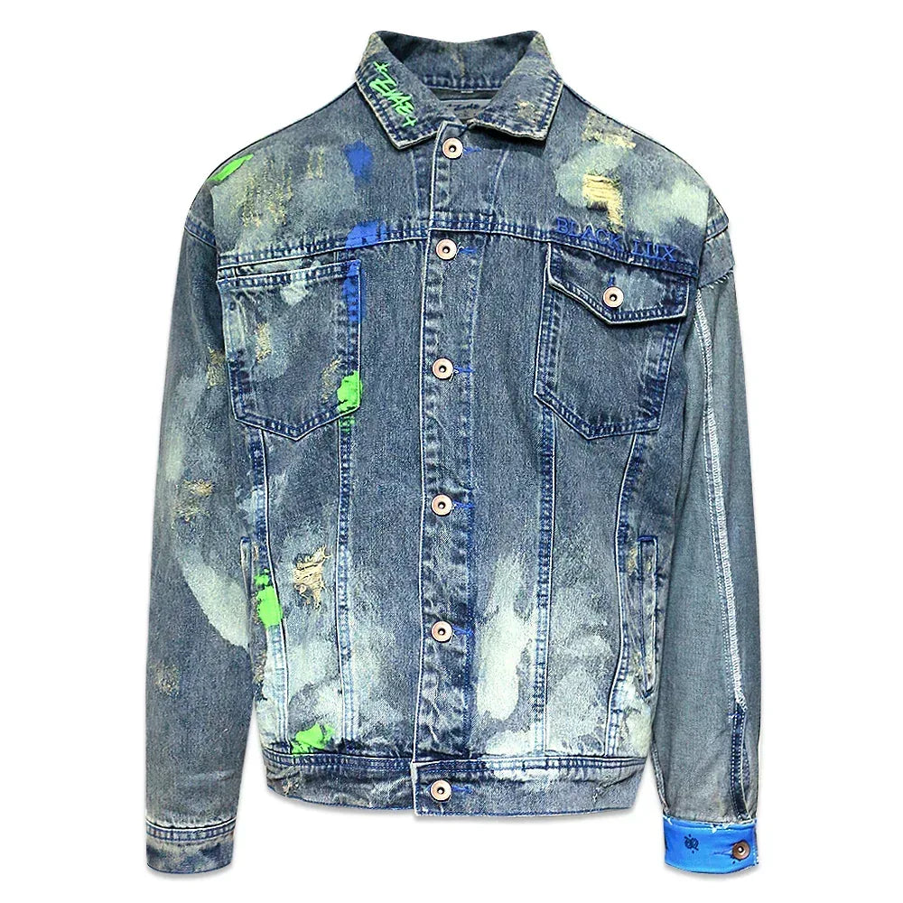 EVAE Destroy Denim Jacket - EVAE MOB - VENTURER