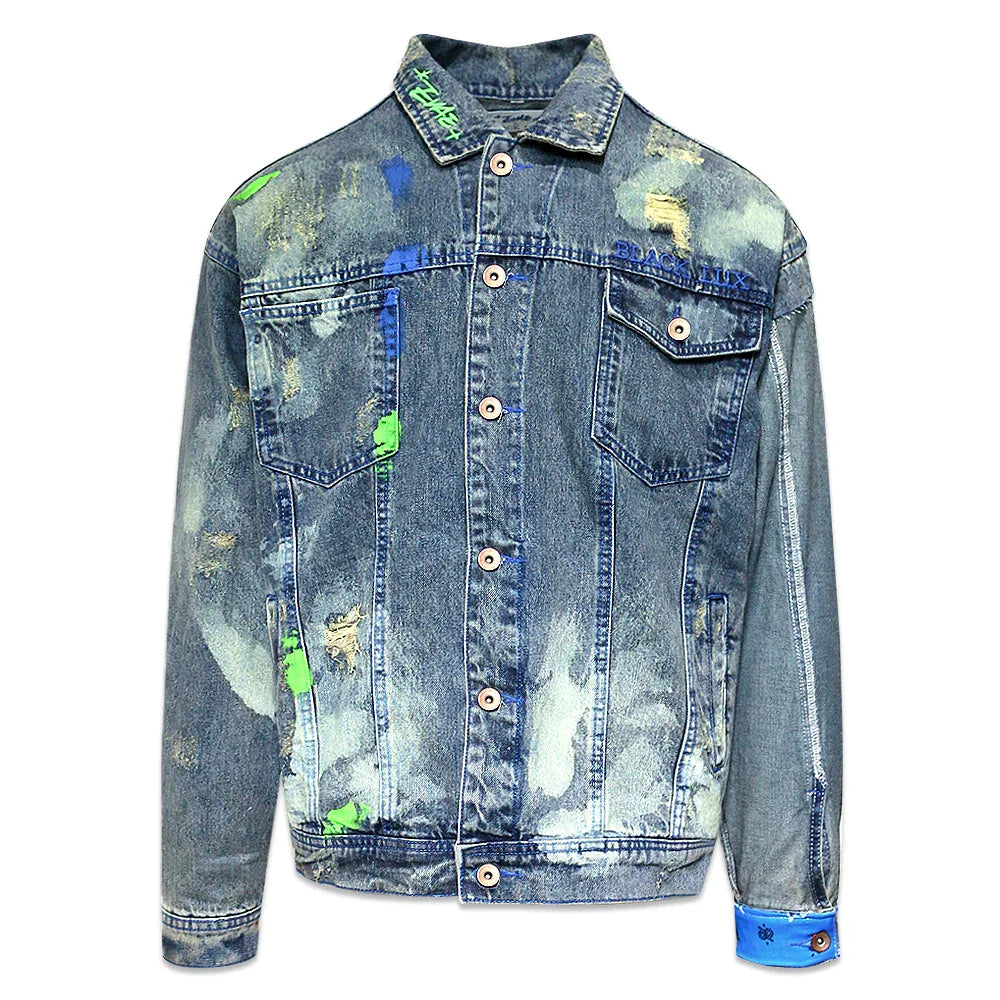 EVAE Destroy Denim Jacket - EVAE MOB - VENTURER