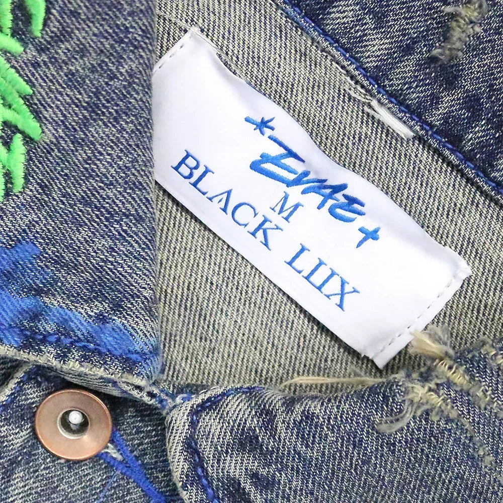 EVAE Destroy Denim Jacket - EVAE MOB - VENTURER