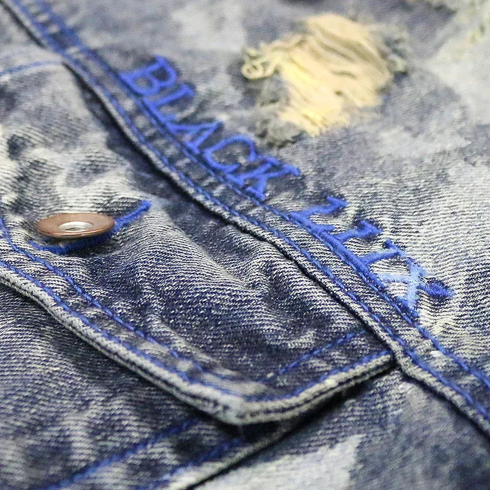 EVAE Destroy Denim Jacket - EVAE MOB - VENTURER