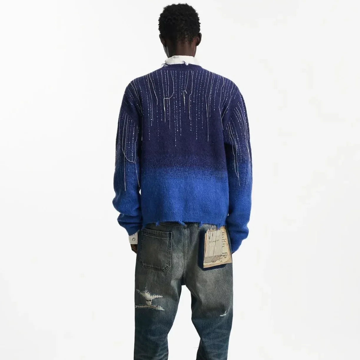 Falling Star Chain Knit Sweater - BIRTH OF ROYAL CHILD - VENTURER