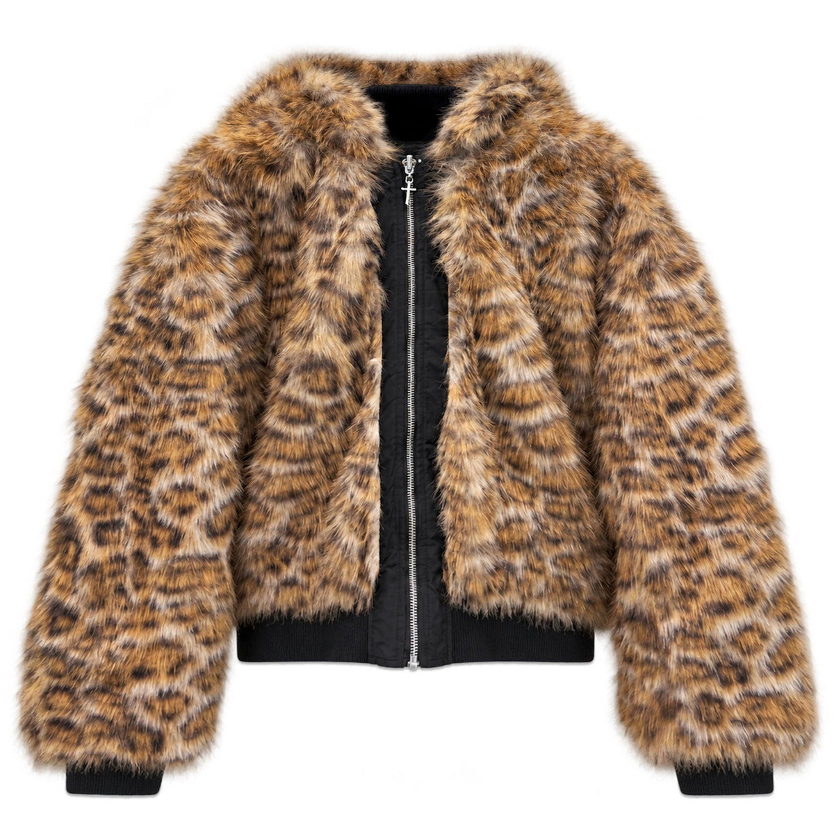 Reversible Leopard Fur Jacket