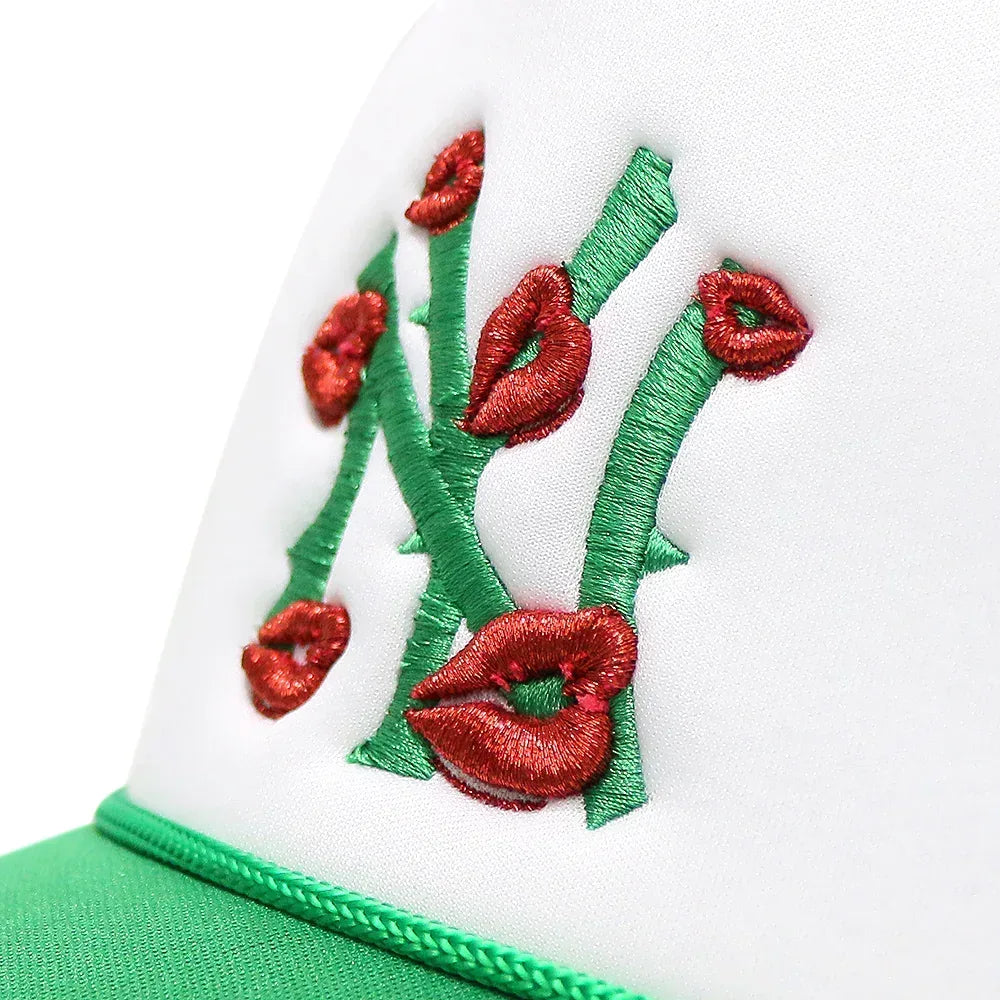 NY Is Kissing Me Trucker Hat - LA ROPA - VENTURER