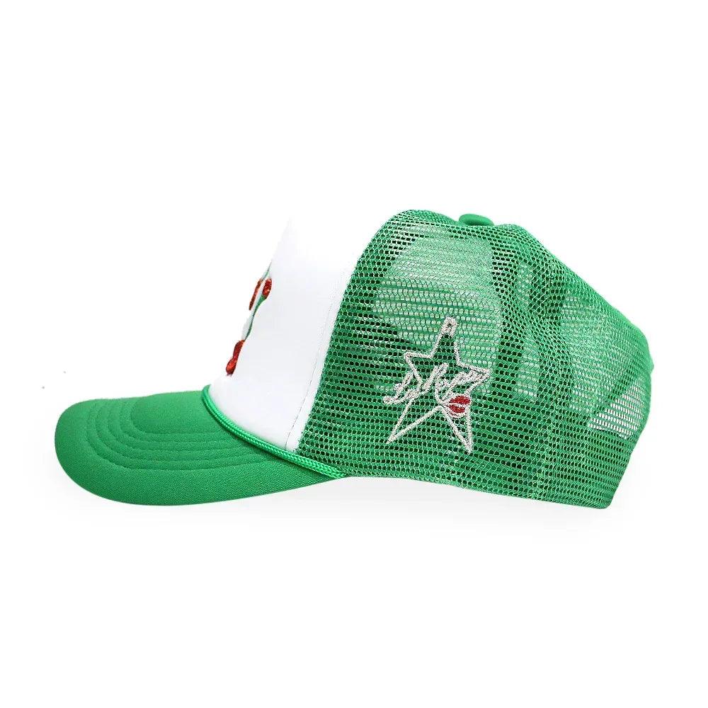 NY Is Kissing Me Trucker Hat - LA ROPA - VENTURER