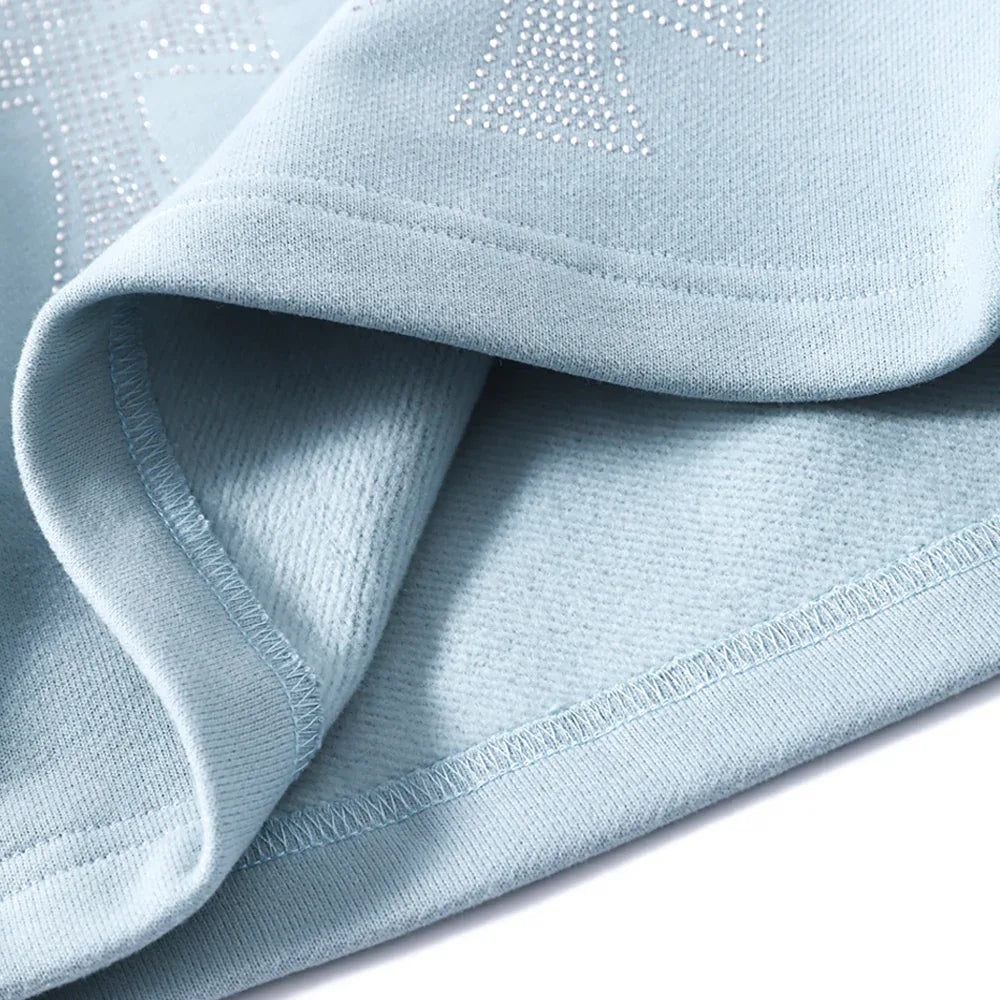 Cross Rhinestone Shorts - UNKNOWN LONDON - VENTURER