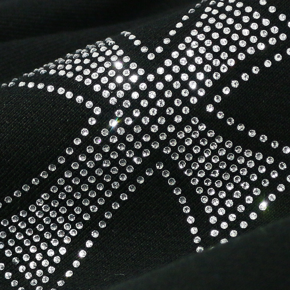 Cross Rhinestone Shorts