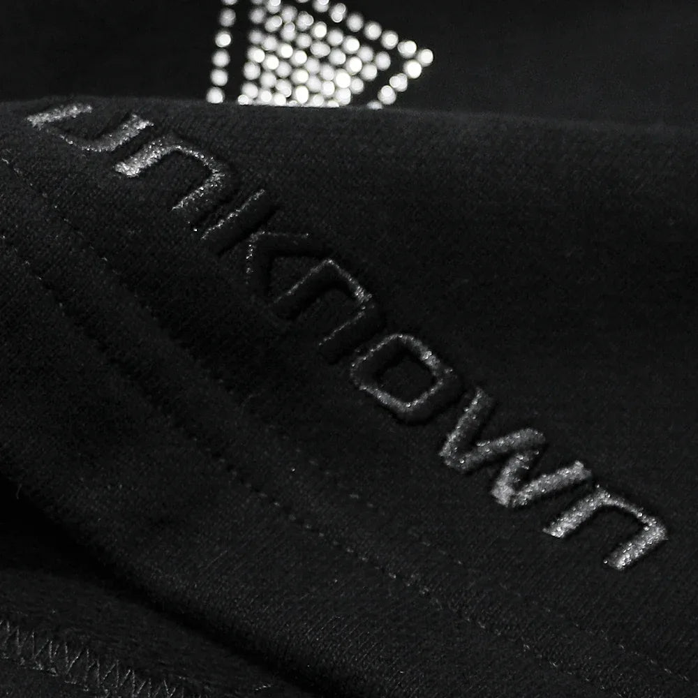 Cross Rhinestone Shorts - UNKNOWN LONDON - VENTURER