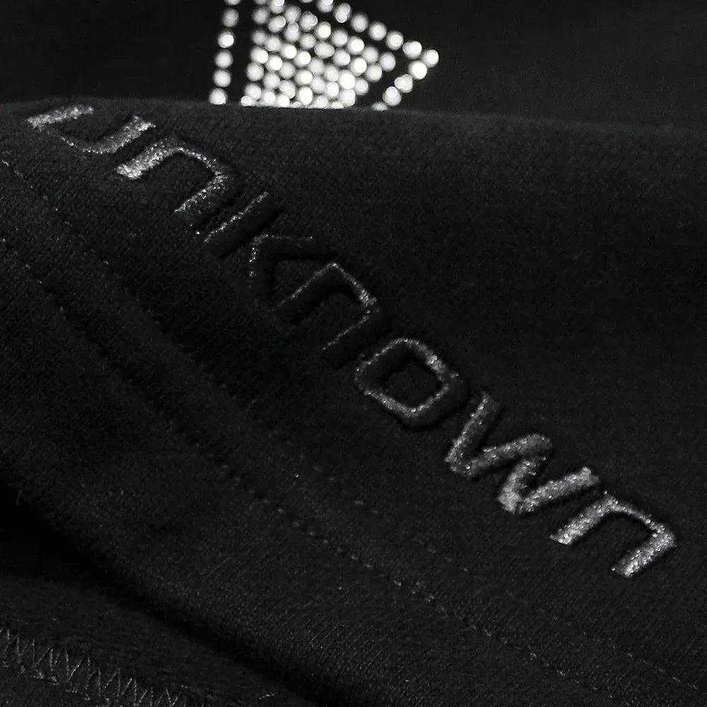 Cross Rhinestone Shorts - UNKNOWN LONDON - VENTURER