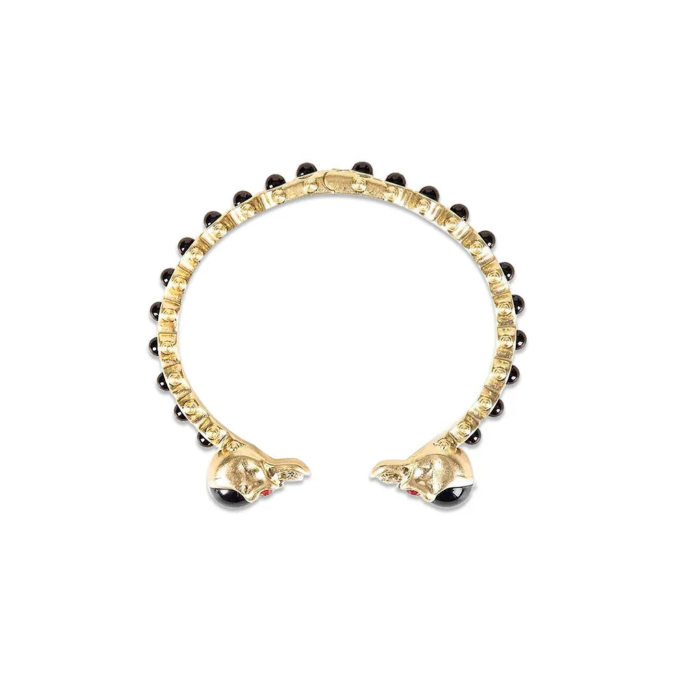 EVAE Skull Pearl Bangle - EVAE MOB - VENTURER