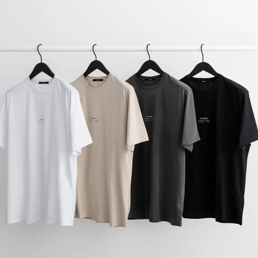 Stacked Logo Perfect Tee - STAMPD - VENTURER