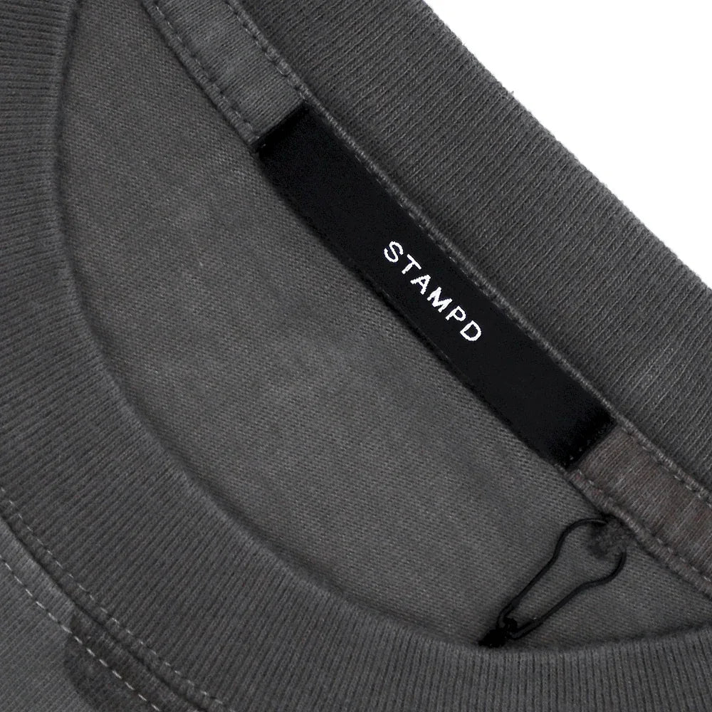 Camo Palm Relaxed Ls Tee - STAMPD - VENTURER