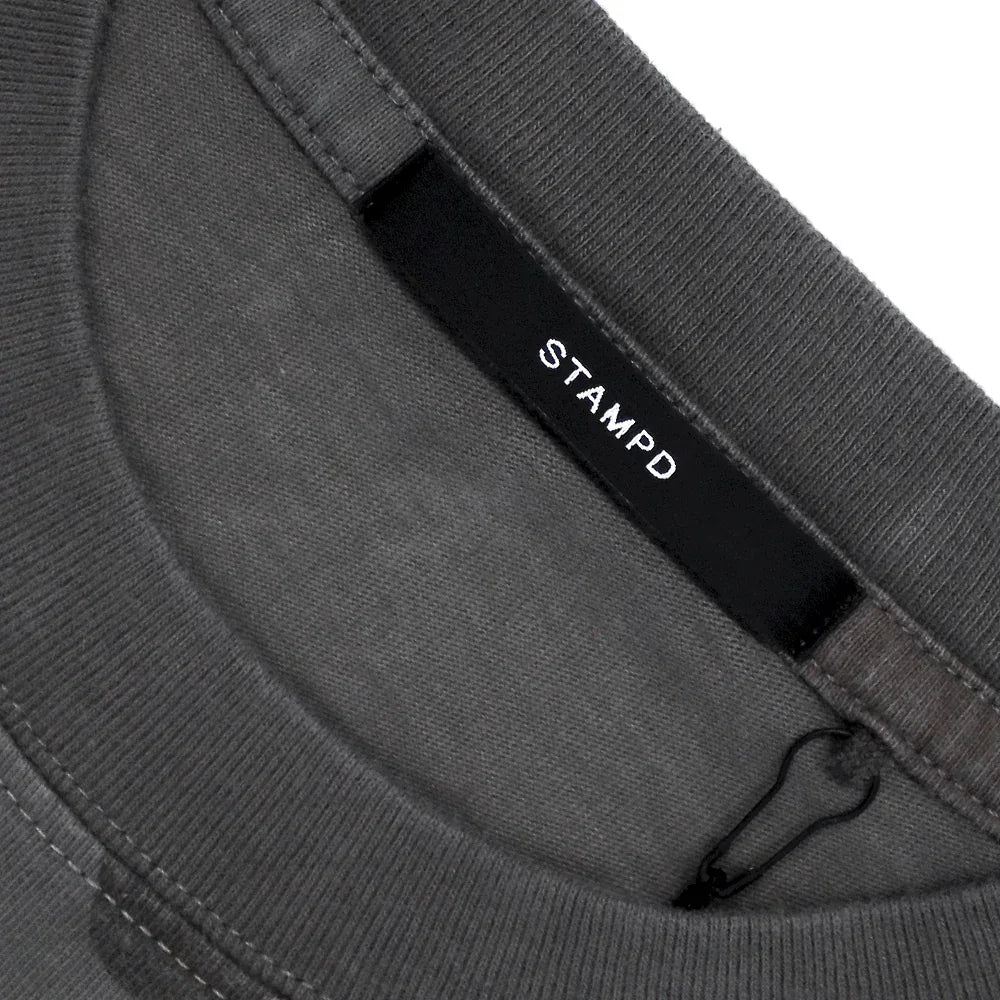 Camo Palm Relaxed Ls Tee - STAMPD - VENTURER