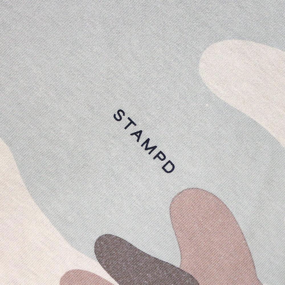 Camo Palm Relaxed Ls Tee - STAMPD - VENTURER