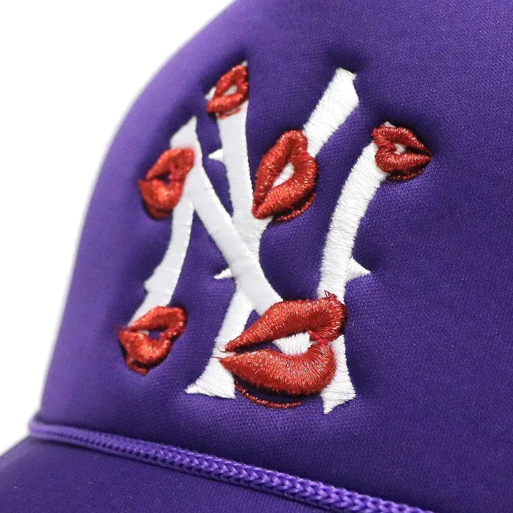 NY Is Kissing Me Trucker Hat - LA ROPA - VENTURER