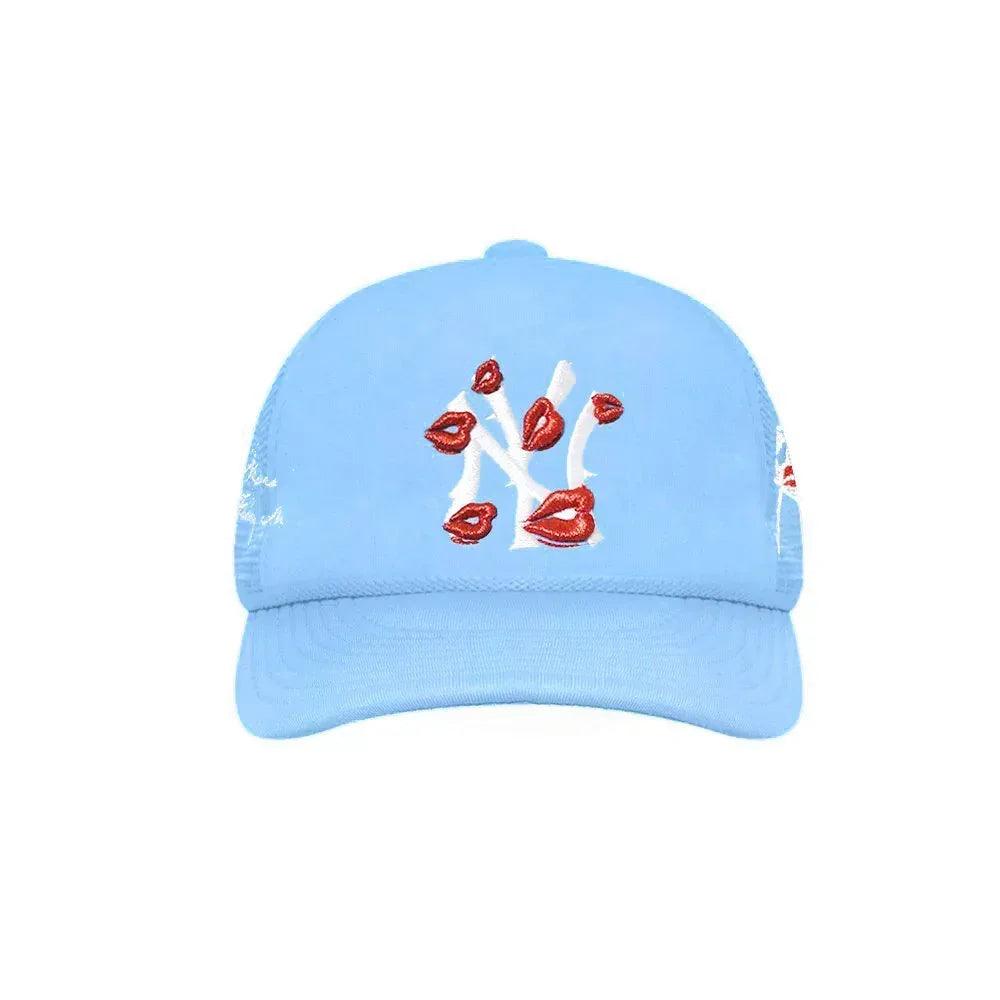 NY Is Kissing Me Trucker Hat - LA ROPA - VENTURER