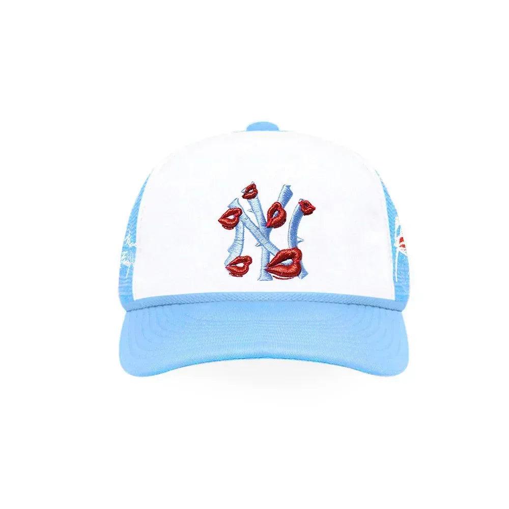 NY Is Kissing Me Trucker Hat - LA ROPA - VENTURER