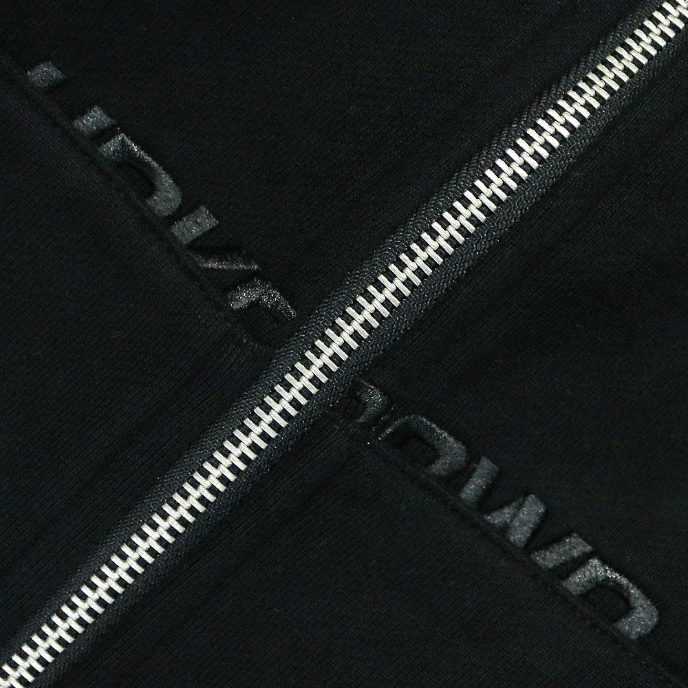 Dagger Rhinestone Zip Hoodie - UNKNOWN LONDON - VENTURER